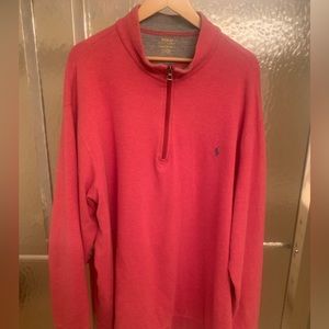 Polo Ralph Lauren mens quarter tip sweater (see description)